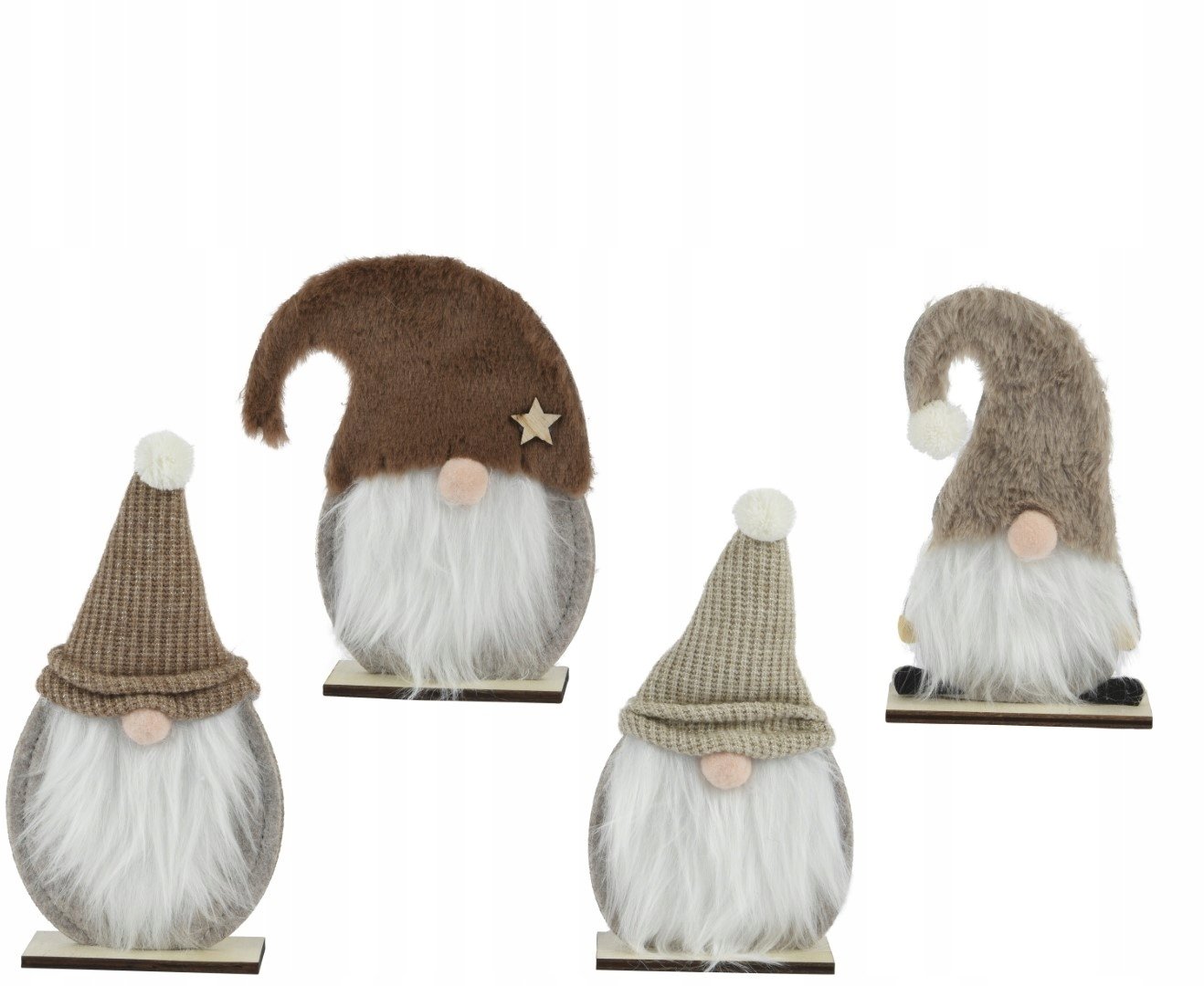 Kaemingk Figurka Świąteczny Gnom z poliestru 16,5 cm 1szt