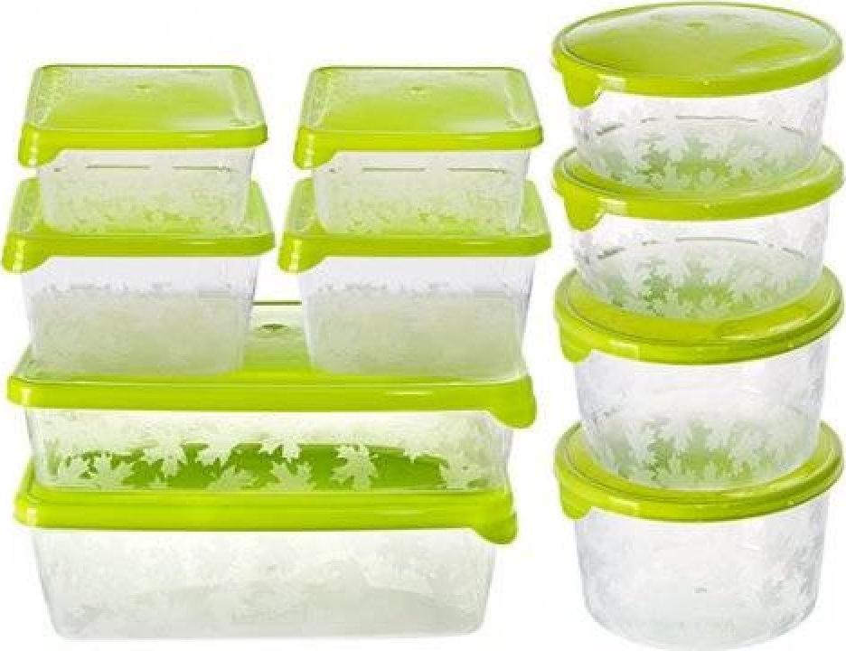 Branq Komplet 10 pojemników BranQ Rukola