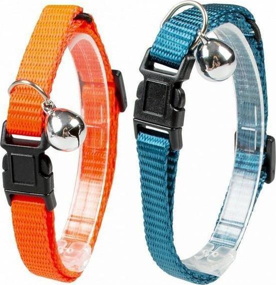 Duvo+ OBROŻA KOT NIEBIESKA/POMARAŃCZ 18-30cm / 10mm 11836