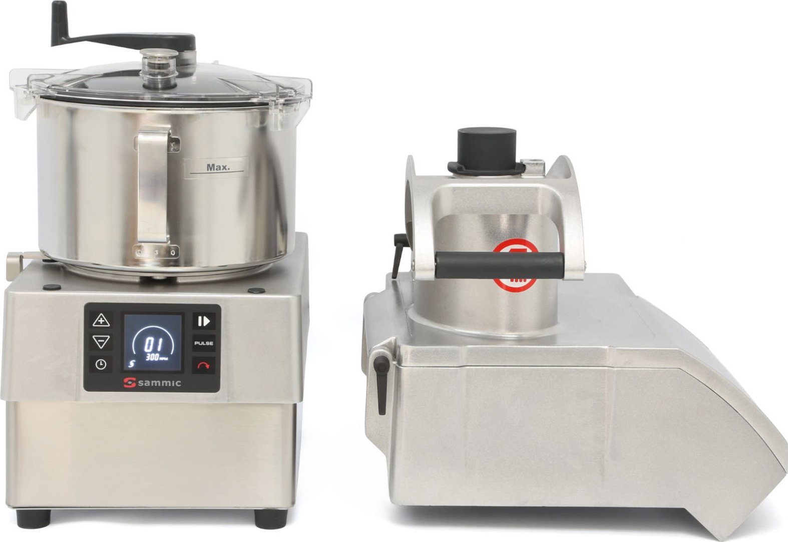 Rozdrabniacz Sammic Maszyna wielofunkcyjna szatkownica emulgator kuter z panelem CK-35V 5.5 l 230 V 1500 W - Sammic 1050752 Maszyna wielofunkcyjna sza