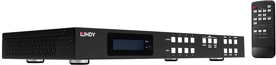 Lindy 4x4 HDMI 4K60 Seamless Multi-View Matrix