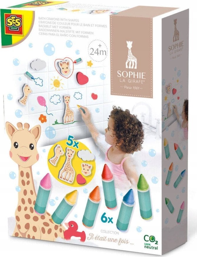 Teka Sophie żyrafka - wodna zabawa