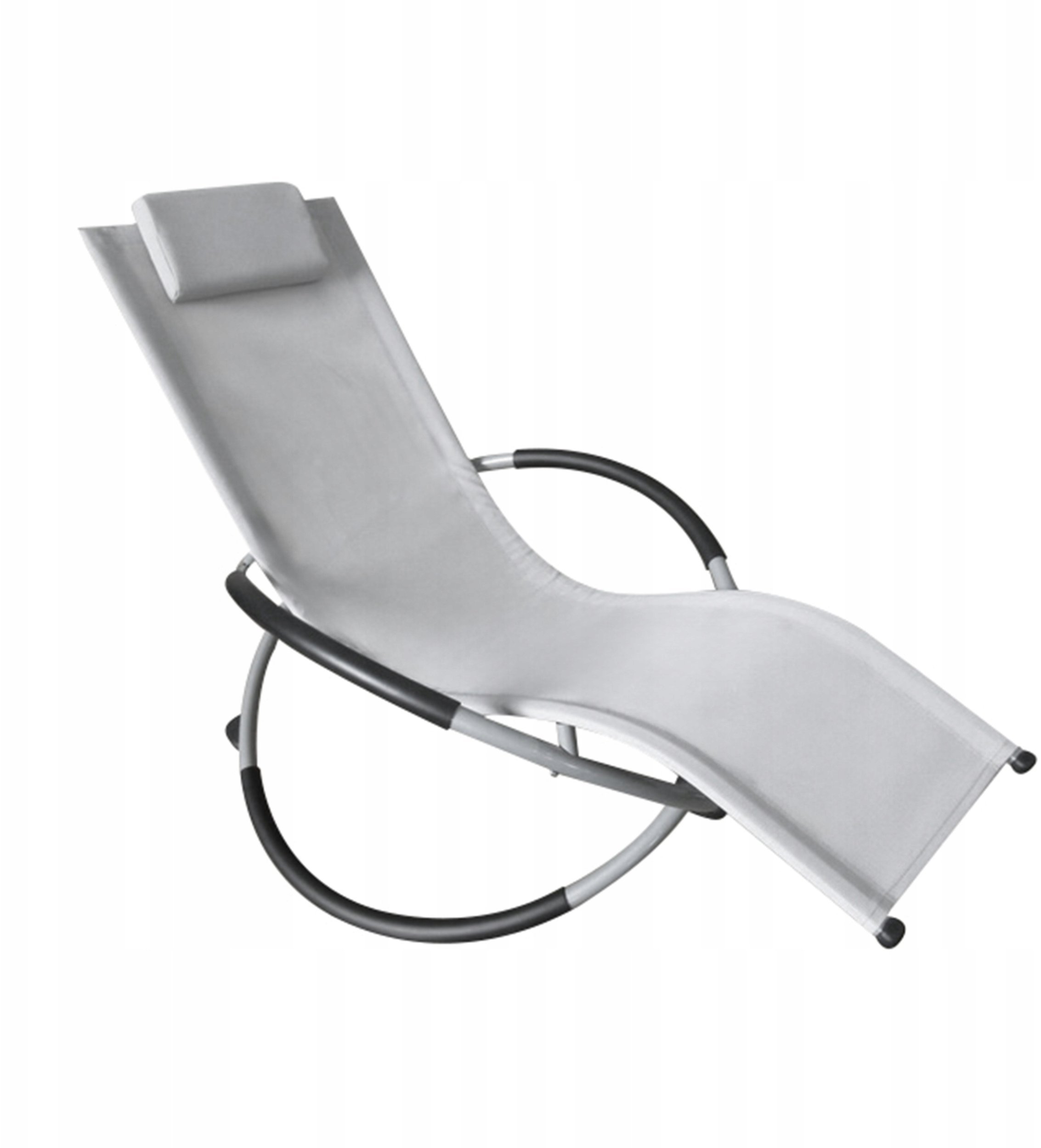 Fotel Bujany Leżak Ogrodowy Leżanka Bujana na Taras Balkon Zero