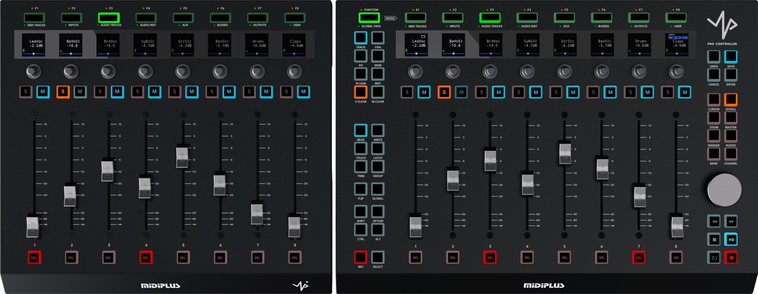 MIDIPLUS Up+ - Kontroler DAW