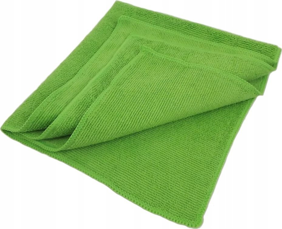 CleanPRO 388332 - CleanPRO Ścierka z mikrofibry zielona duża 320g- 40x40