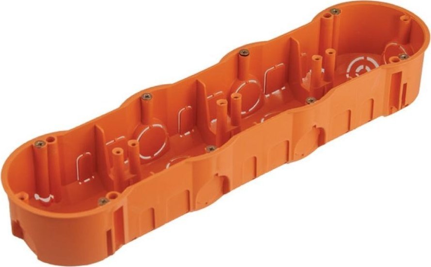 Pawbol Puszka podtynkowa 60 płytka poczwórna z wkrętami - A.0049WP