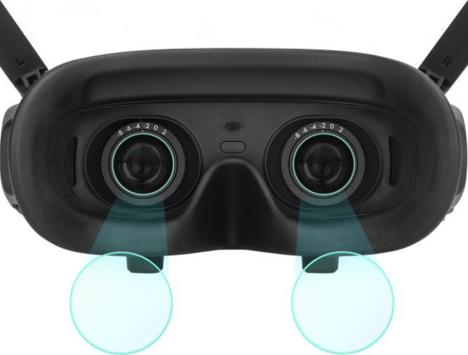 SunnyLife SZKŁO HARTOWANE DO OKULARÓW DJI AVATA GOGGLES 2 - 4 SZTUKI