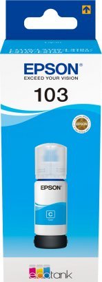 Tusz Epson EcoTank* cyan T 103 65 ml T 00S2