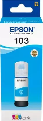 Tusz Epson EcoTank* cyan T 103 65 ml T 00S2
