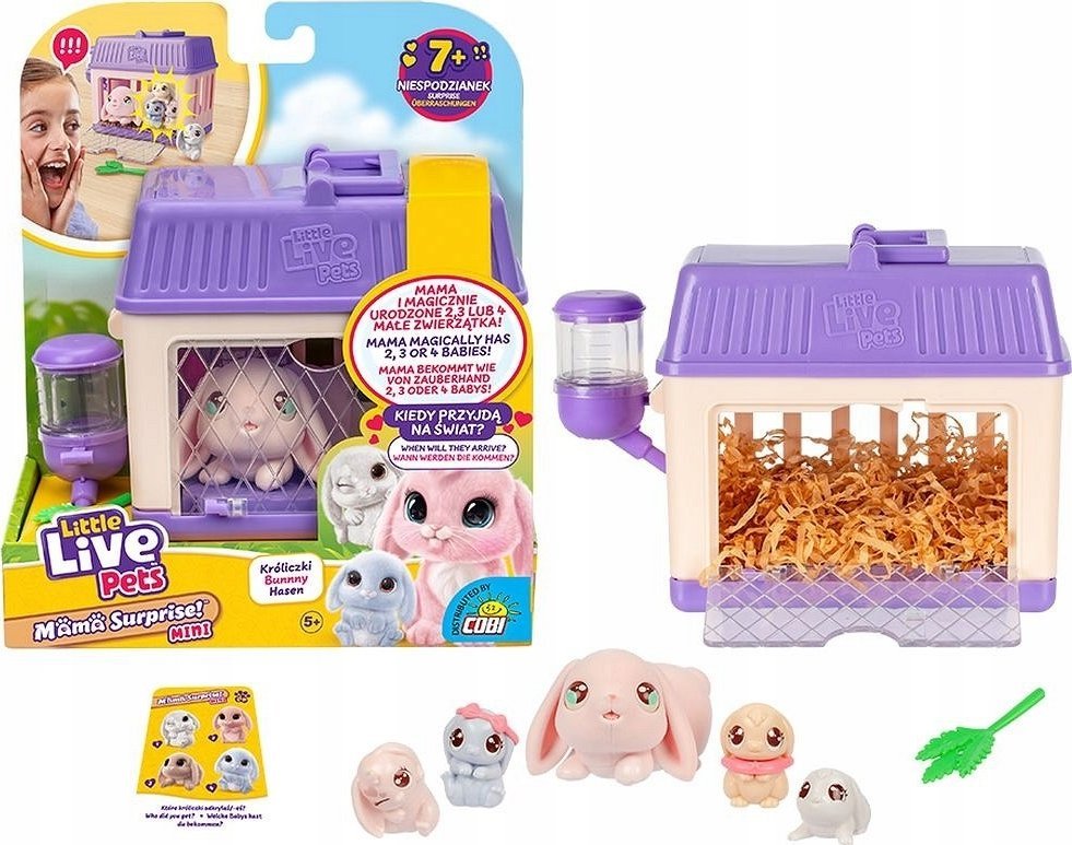 Figurka Little Live Pets - Mama Surprise Mini królik
