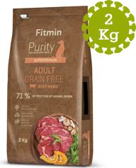 Fitmin FITMIN PIES 2kg PURITY ADULT BEEF GRAIN FREE