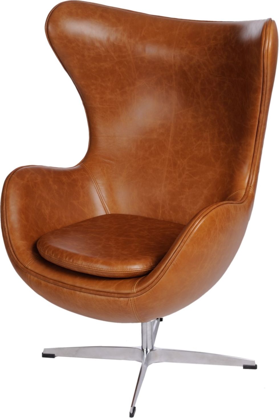 D2 Design Fotel Jajo vintage Premium brązowy