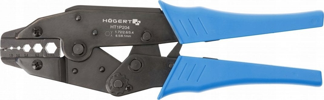 Högert Technik HOGERT SZCZYPCE DO ZACISKANIA KOŃCÓWEK TYPU KOAX 1,72-8,1mm2