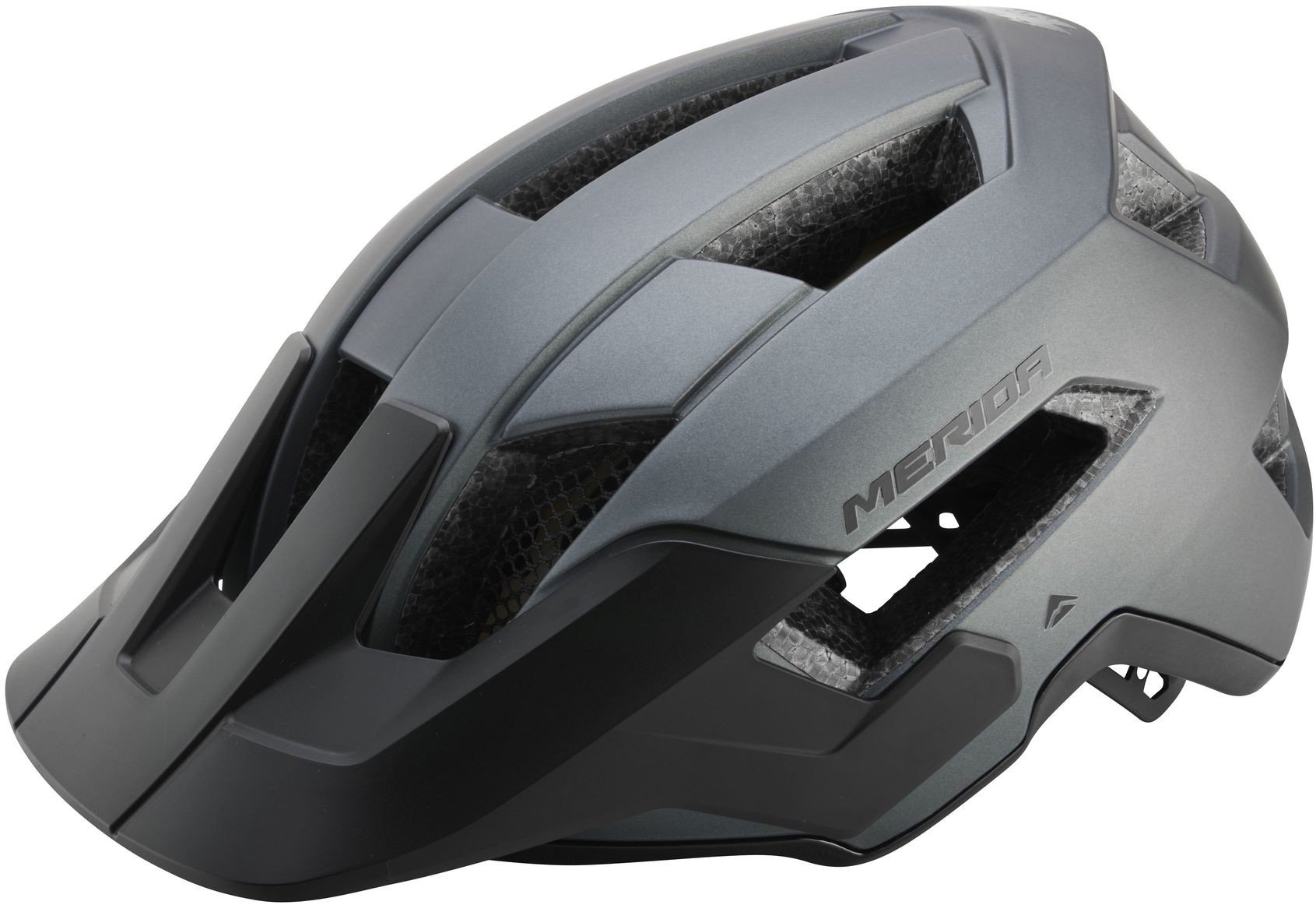 KASK MTB MERIDA NORTH SHORE Rozmiar kasku: 58-62 cm, Wybierz kolor: MATT ANTRACITE/GLOSSY BLACK