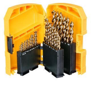 Wiertło Dewalt do metalu HSS walcowe zestaw (DT7926-XJ)