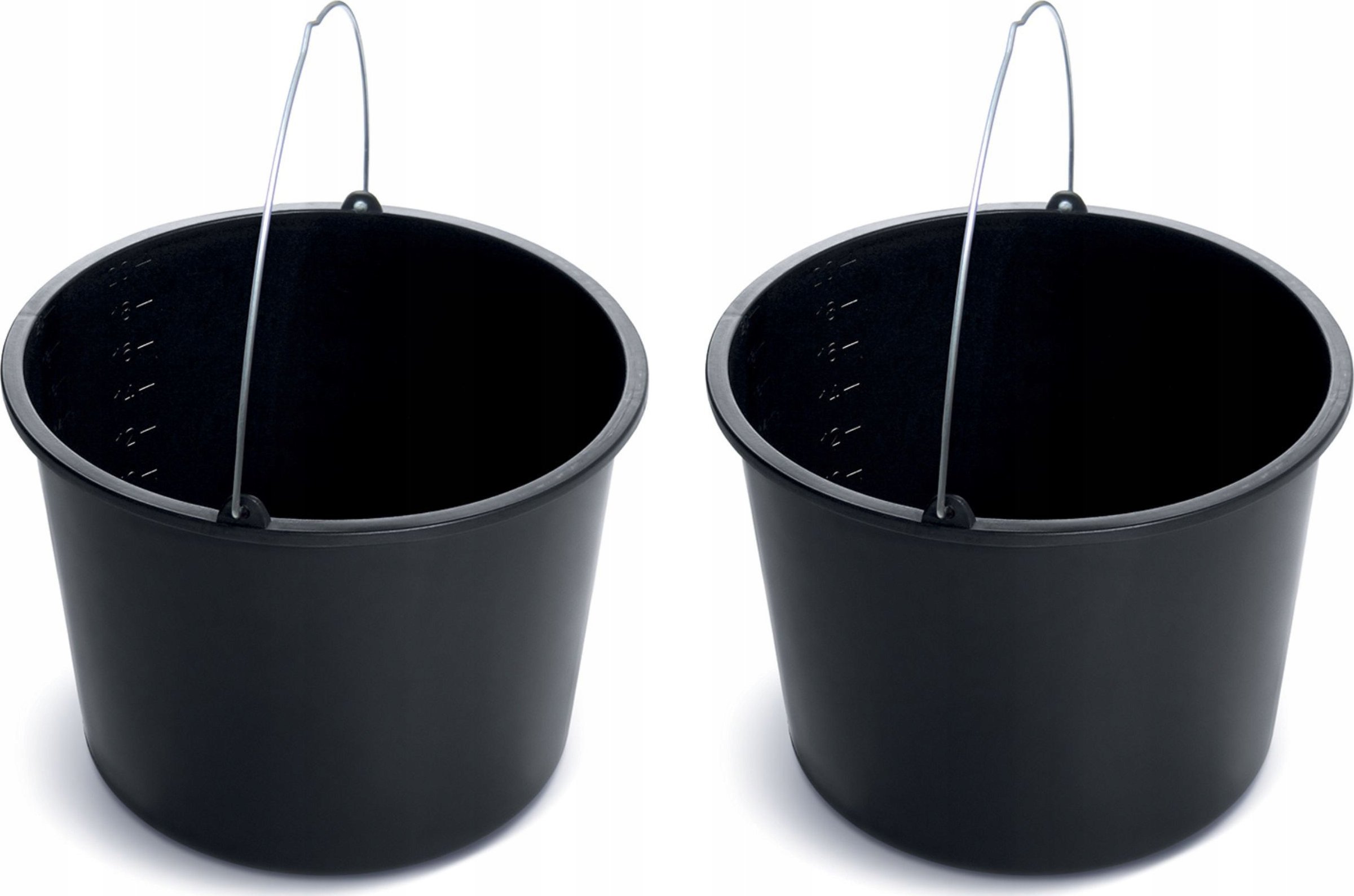2x Wiadro budowlane 20l Gospodarcze plastikowe
