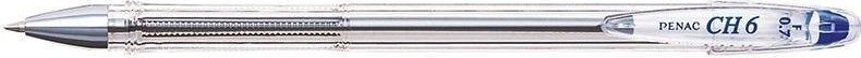 Penac Długopis żelowy CH6 0,7mm niebieski (12szt)