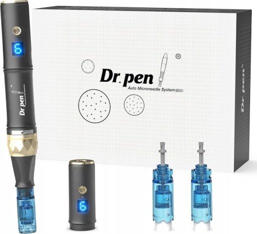 Dr.pen i Kartridże Idealny Zestaw Dermapen do Mezoterapii Mikroigłowej