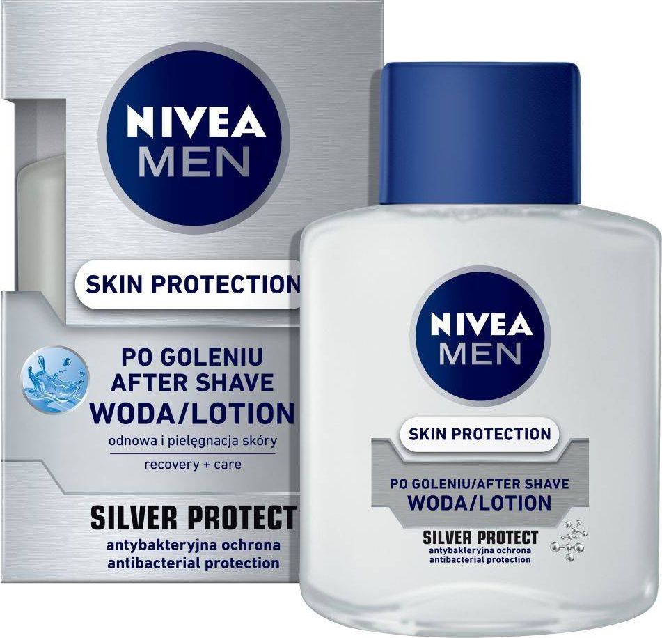 Nivea _Men Skin Protection woda po goleniu Silver Protect 100ml