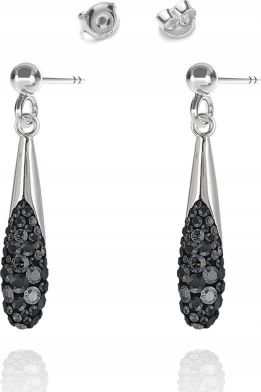 Radziszewska Jewellery Kolczyki Srebrne z Kryształami Prezent Biżuteria na Dzień Matki ŻYCZENIA