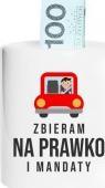 Koszulkowy Zbieram na prawko i mandaty - skarbonka z nadrukiem