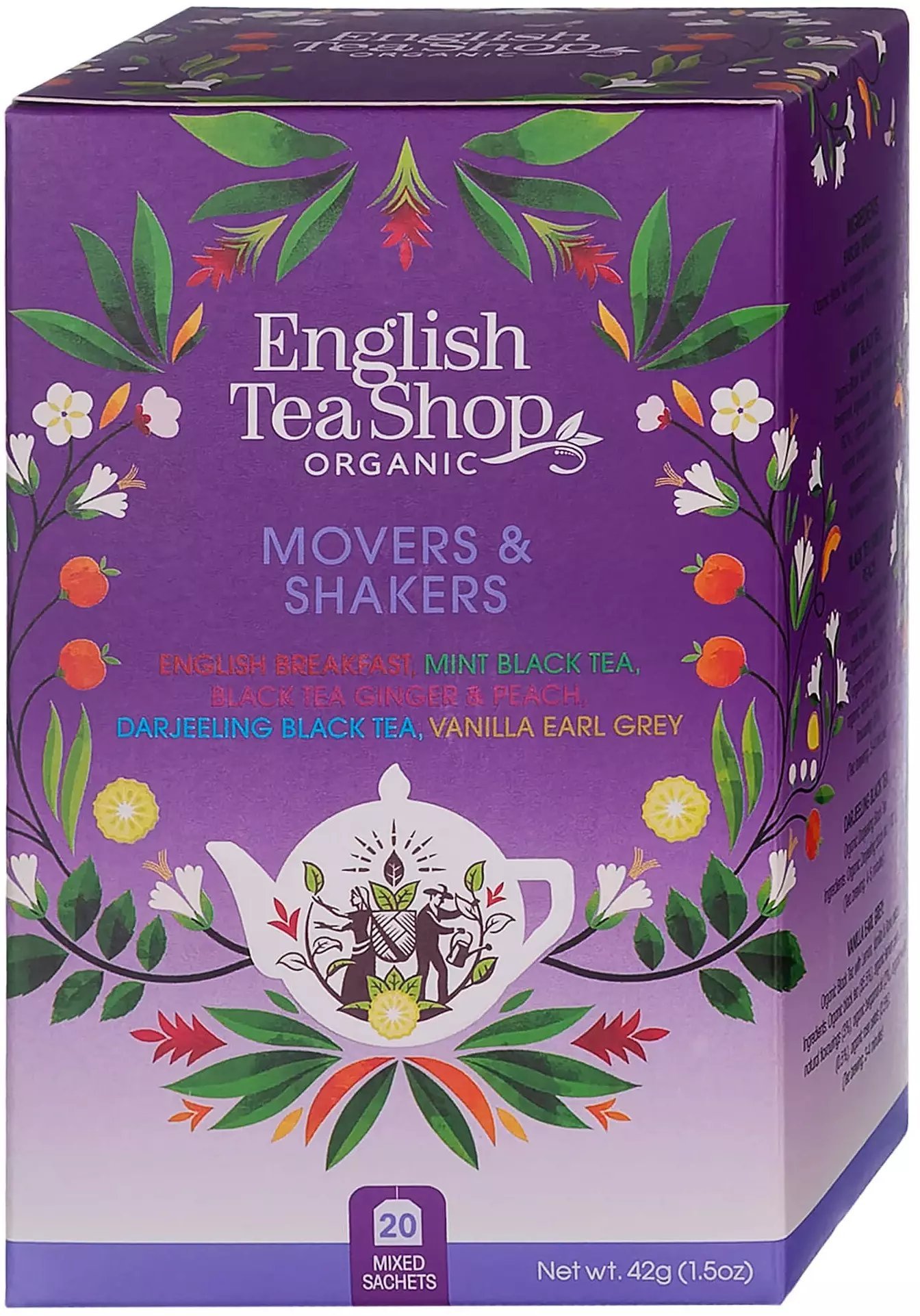 English Tea Shop Zestaw herbat Movers & Shakers 20 saszetek
