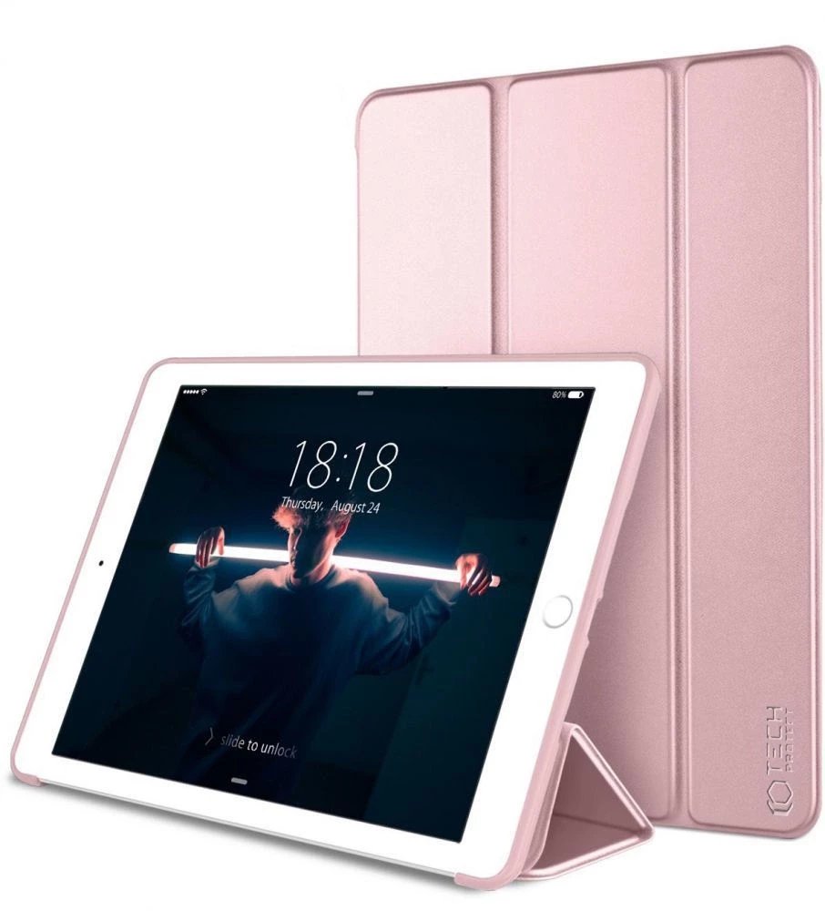 ETUI TECH-PROTECT SMARTCASE NA IPAD 9.7'' 5 / 6 / 2017-2018 - RÓŻOWE