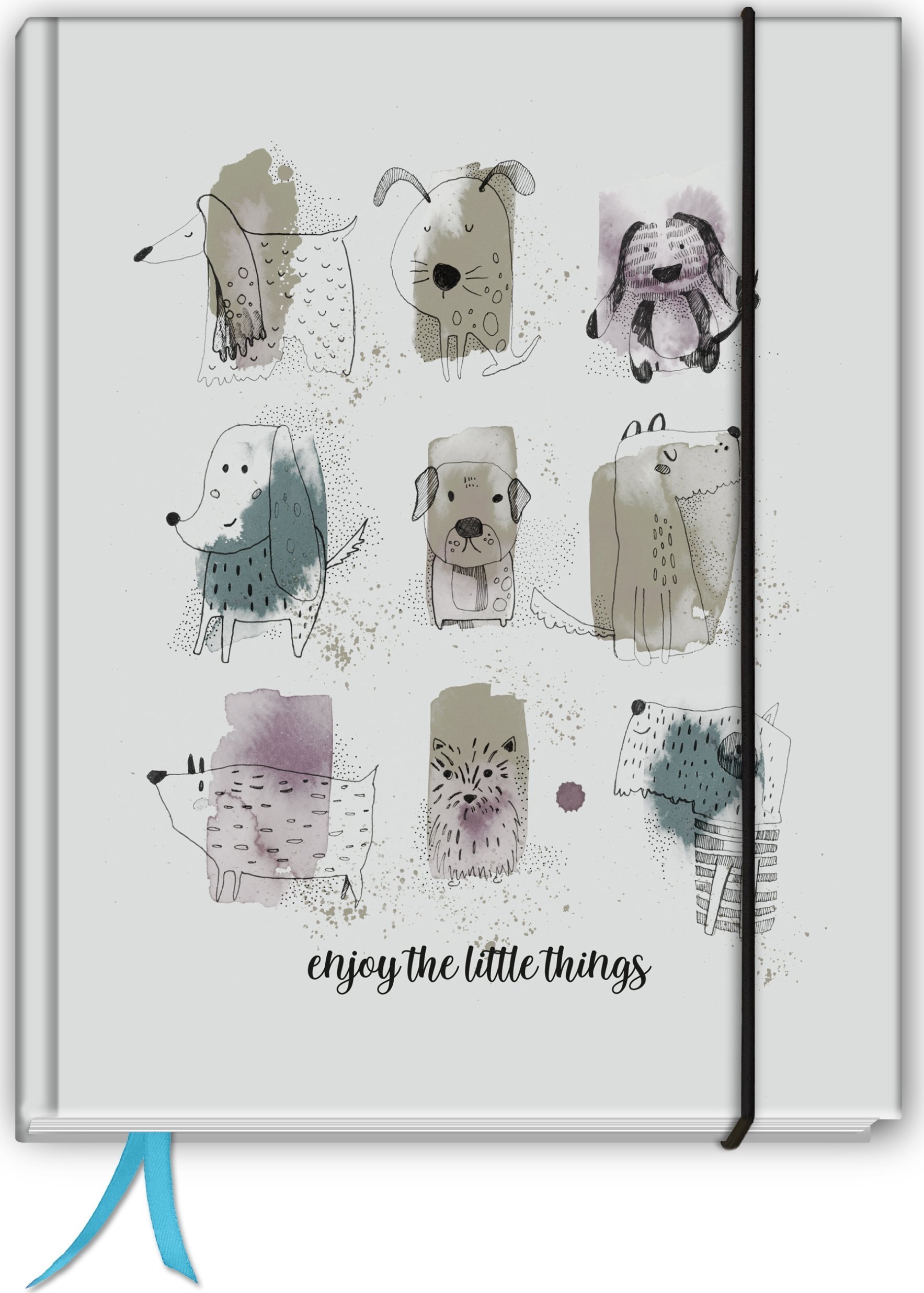 TadaPlanner Bullet journal szyty 214 stron TaDaPlanner pamiętnik A5+ w kropki notes