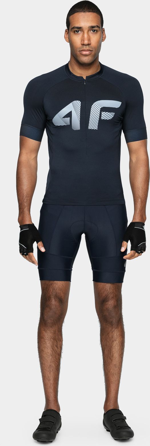 4f Koszulka rowerowa męska H4L21-RKM001 granat r. M