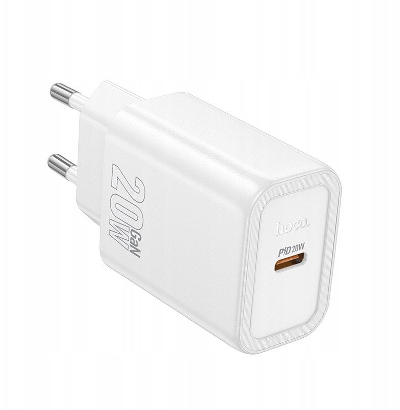 HOCO wall charger Type C PD QC 20W N60 white