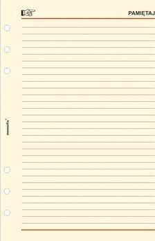 Antra Wkład do organizera MEM/A5/Pamiętaj ANTRA