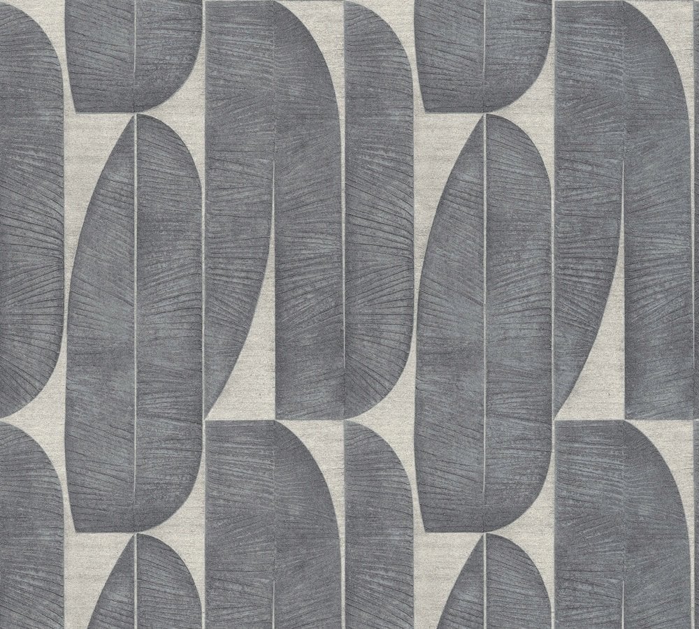 WALLPAPER 396583 GREY LEAVES (12)