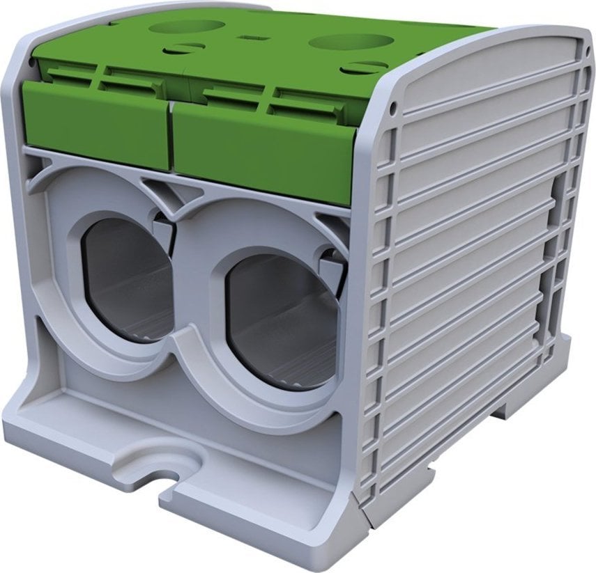 Simet Złączka szynowa gwintowa Al/Cu STB 300-2 (87920) SIMBLOCK zielony 81302005