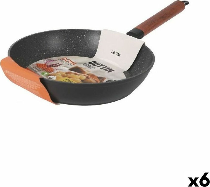 Patelnia Quttin Patelnia Quttin Doha Kute aluminium 48 x 26 x 6 cm (6 Sztuk)