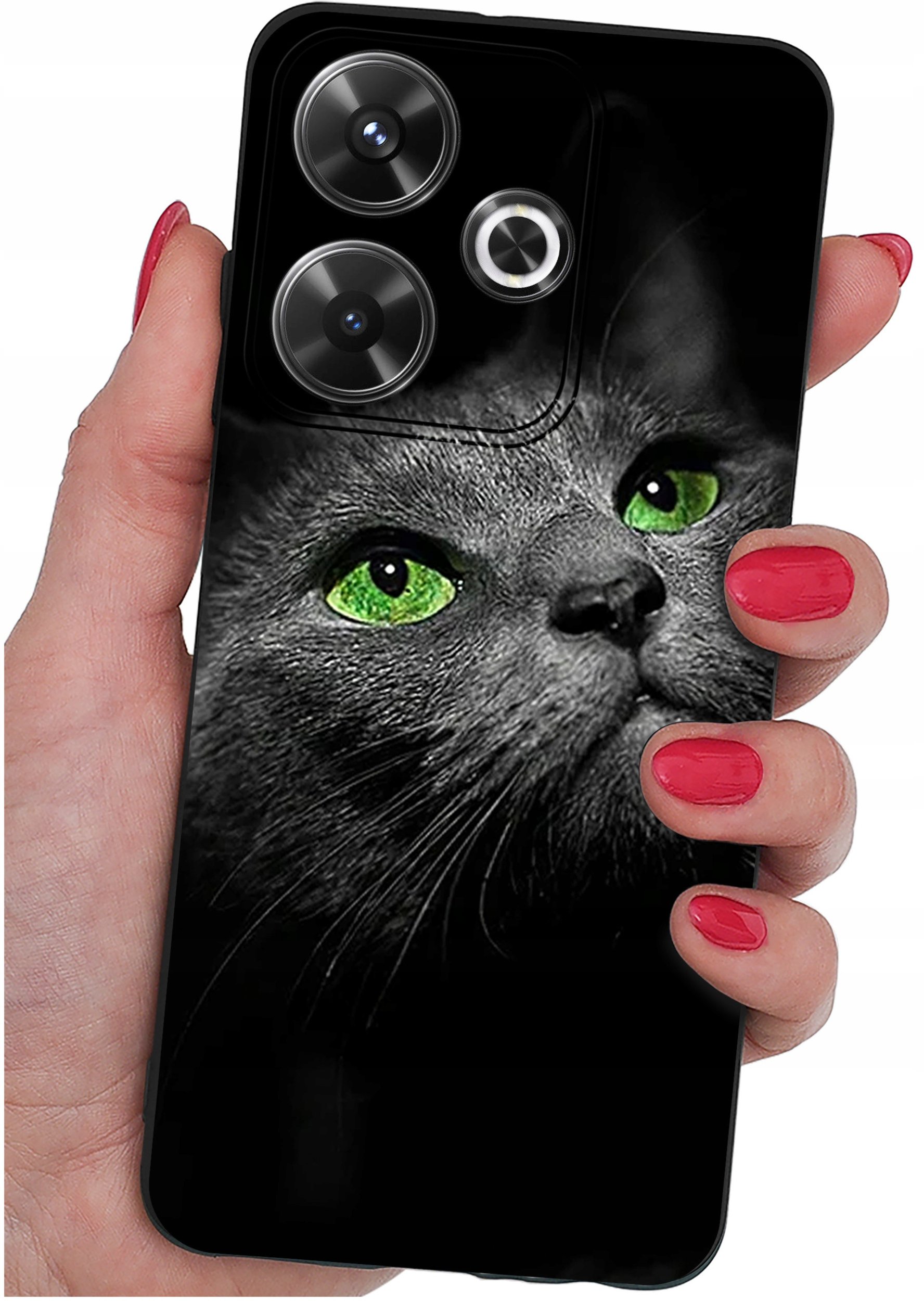 Etui do Xiaomi Redmi 13 4G WZORY |SILIKONOWE MATT CASE + SZKŁO 9H