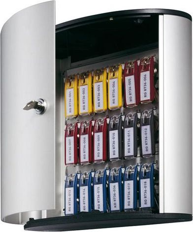 Durable DURABLE Schlüsselkasten Key Box 18 für 18 Schlüssel silber