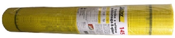 Corona SIATKA PODTYNKOWA Z WŁÓKNA SZKLANEGO żółta 145G/M2 1M*50M