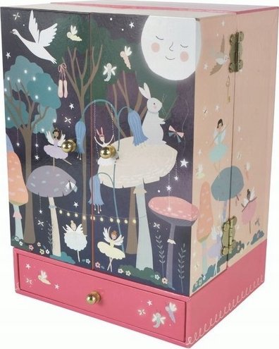 Rock Muzyczna szkatułka na biżuterię Zaczarowana