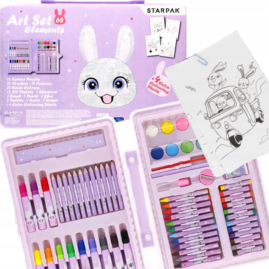 Starpak ZEST ART 68EL RABBIT STK PUD 6/12