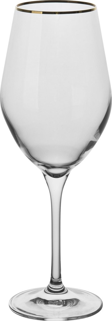 Krosno Kieliszek do wina czerwonego 300 ml Splendour Gold