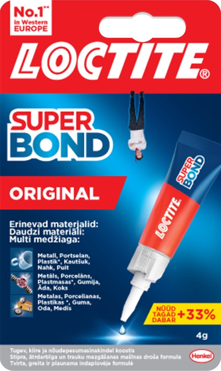 LOCTITE SUPER BOND ORIGINAL 4G