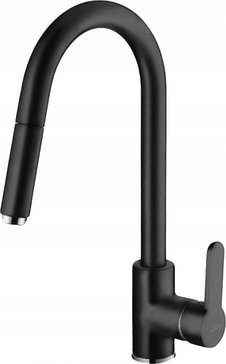 Bateria kuchenna Invena Elia stojąca czarna (BZ-89-W04)