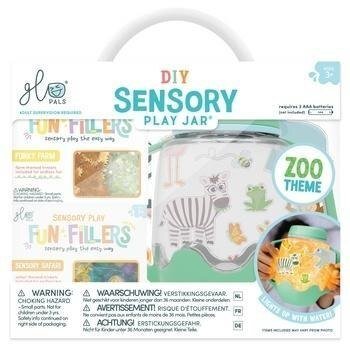 Zoo Zestaw sensoryczny DIY świecący słoik