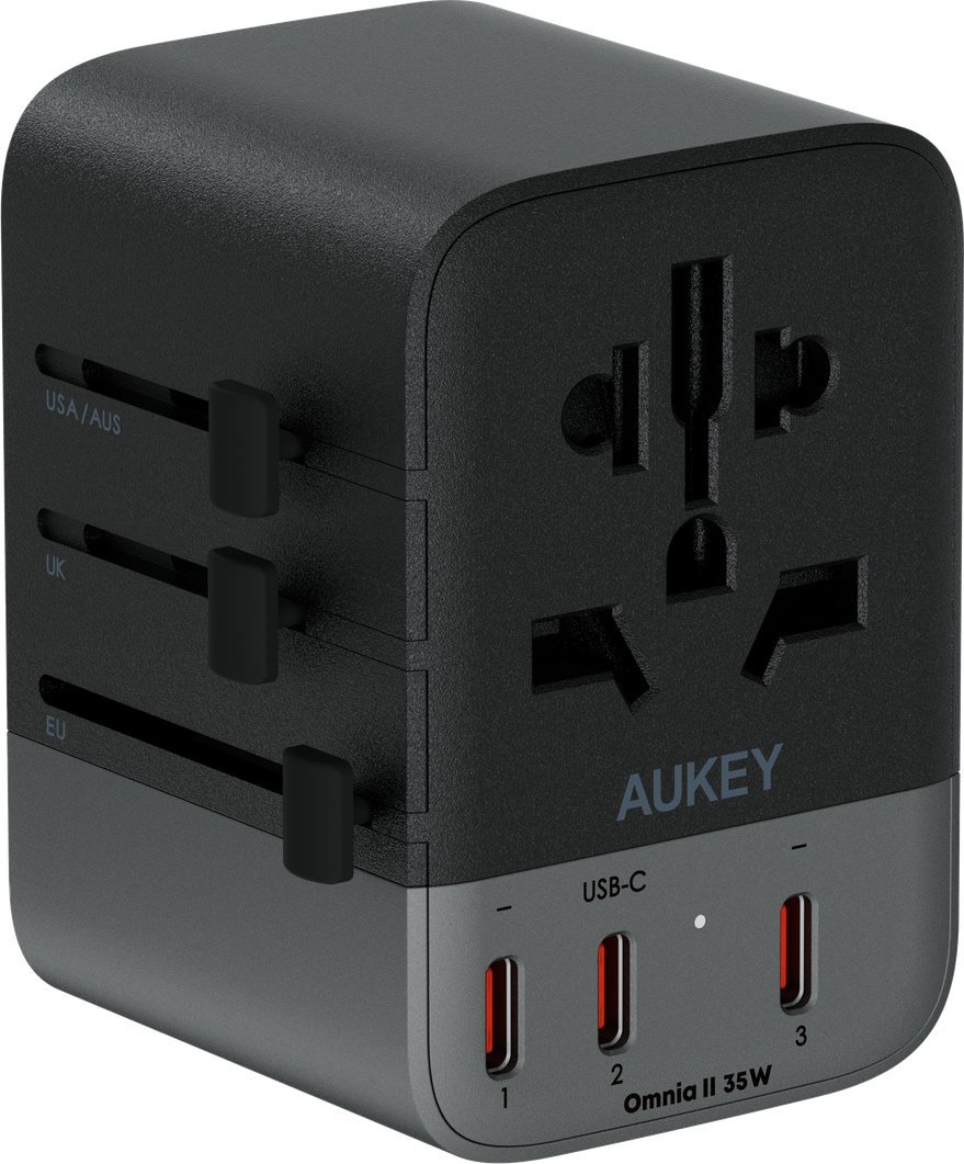Ładowarka turystyczna AUKEY PA-TA07A GaN 35W USB