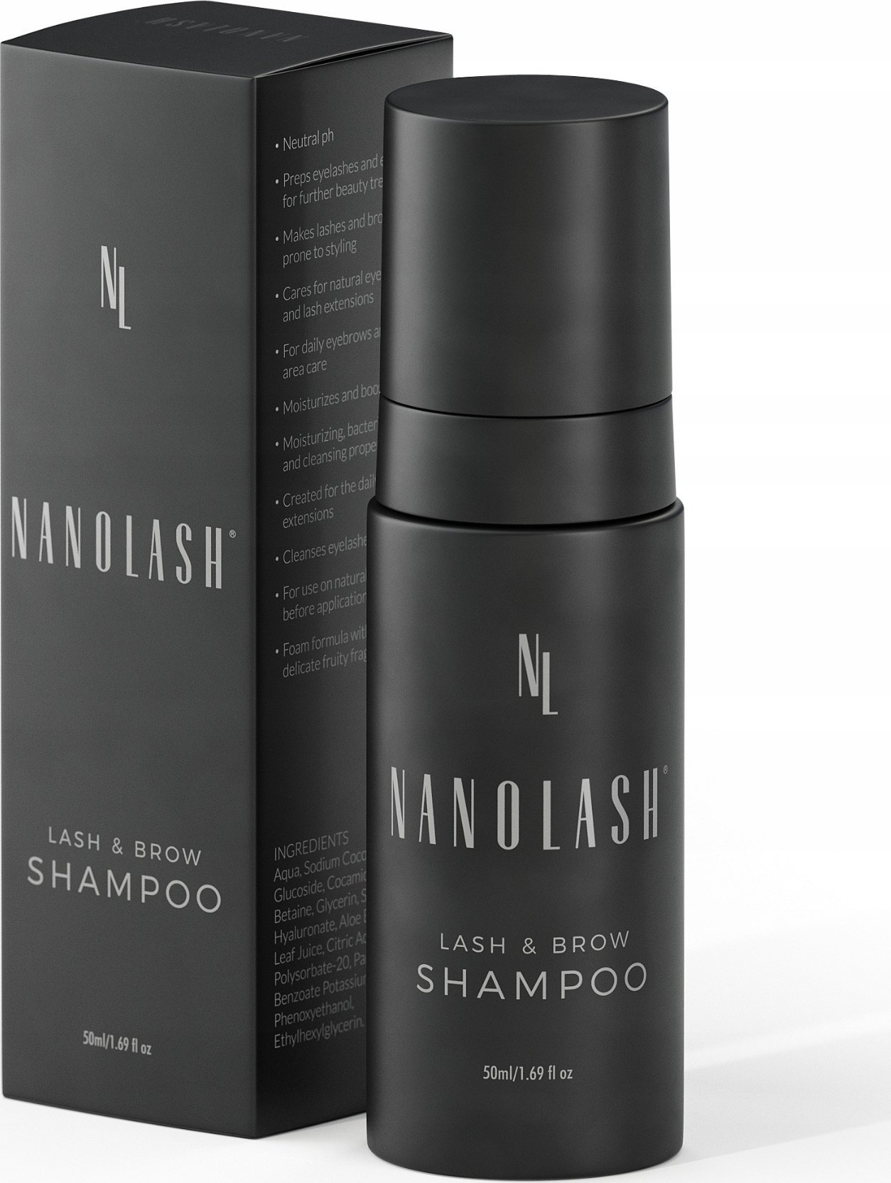 NANOLASH_Shampoo szampon do rzęs i brwi 50ml