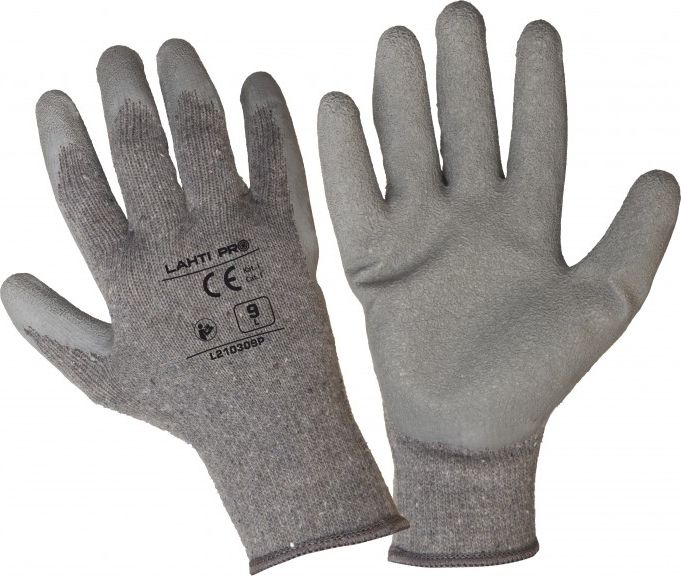 Lahti Pro rękawice szare 12 par "7" (L210307W)