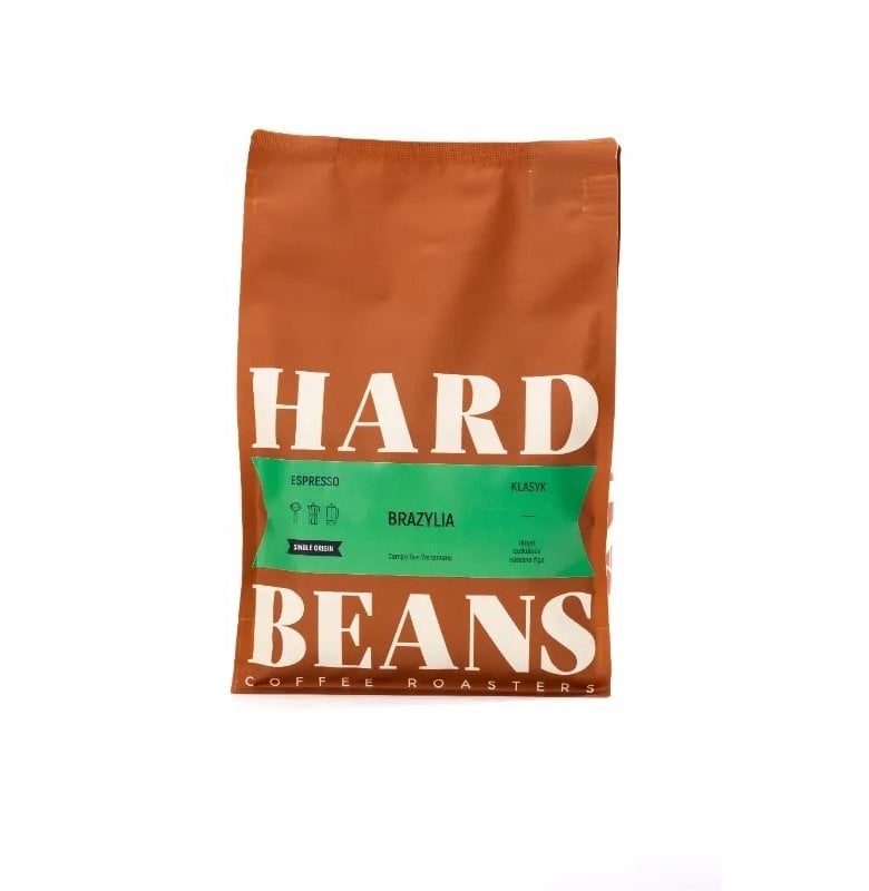 Kawa ziarnista Hard Beans Coffee Kawa ziarnista Brazylia Campo Das Vertentes 1kg