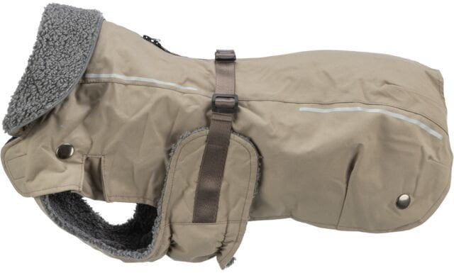 TRIXIE 681037, Dog, Coat, M, Beige, Polyester, Monochromatic