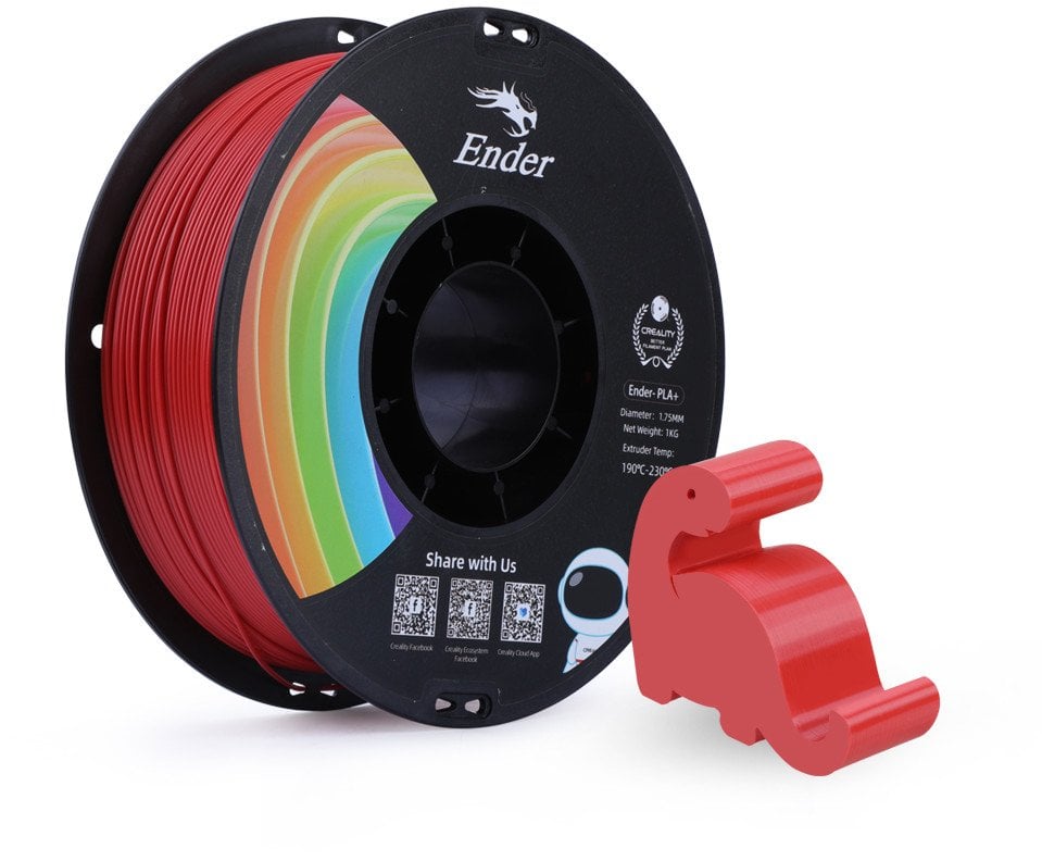 Creality Filament Ender-PLA Plus, 1kg, 1.75mm, red (3301010309)