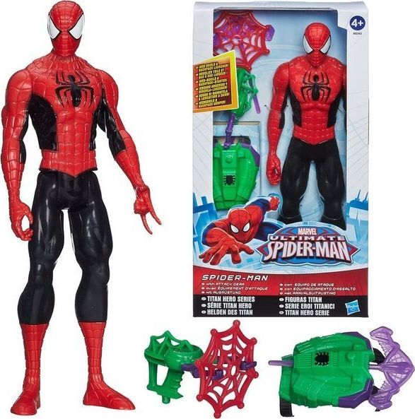 Figurka Hasbro Spiderman Titan Hero - Spiderman Attack Gear (A8343)